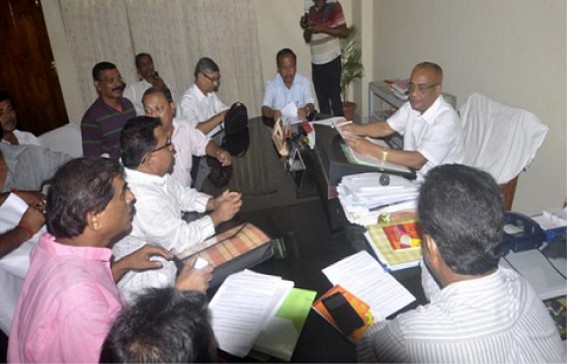    Minister Shahid Chowdhury stressed for speeding up all the development work at Kathalaia Panchayat